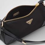 プラダ コピー Re-Edition 2002 Re-Nylon xブラッシュドレザー ショルダーバッグ 1BC201_R789