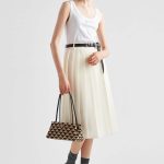 プラダ コピー シンボル エンブロイダリーファブリック スモールバッグ 1BA368_2FKL