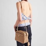 プラダ コピー Re-Edition 1978 Re-Nylon xサフィアーノレザー ミニショルダーバッグ 1BH218_R064