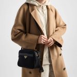 プラダ コピー Re-Edition 1978 Re-Nylon xサフィアーノレザー ミニショルダーバッグ 1BH218_R064