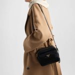 プラダ コピー Re-Edition 1978 Re-Nylon xサフィアーノレザー ミニショルダーバッグ 1BH218_R064