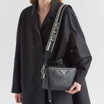 プラダ スーパーコピー ショルダーストラップ付 レザー バッグ 1BH082_2DKV