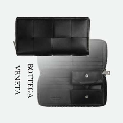 ボッテガヴェネタスーパーコピー カセット ジップアラウンドウォレット 649607 VBWD2
