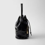 プラダ コピー デュエット ナプラックパテントレザー バケットバッグ 1BH038_2DNT プラダ コピー デュエット ナプラックパテントレザー バケットバッグ 1BH038_2DNT
