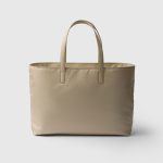 プラダ コピー Re-Nylon xサフィアーノレザー ラージ トートバッグ 1BG527_R064
