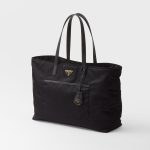 プラダ コピー Re-Nylon xサフィアーノレザー ラージ トートバッグ 1BG527_R064