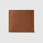 グッチコピー〔GGエンブレム〕エンボス 二つ折りウォレット 818946
