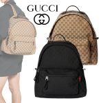 グッチ コピー ウェブ ストライプ付き GG ミディアム バックパック 824624