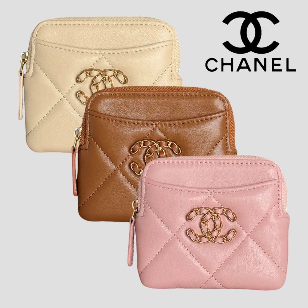 シャネル 19 カードケース コピー ジップコインパース ミニ財布 AP2086