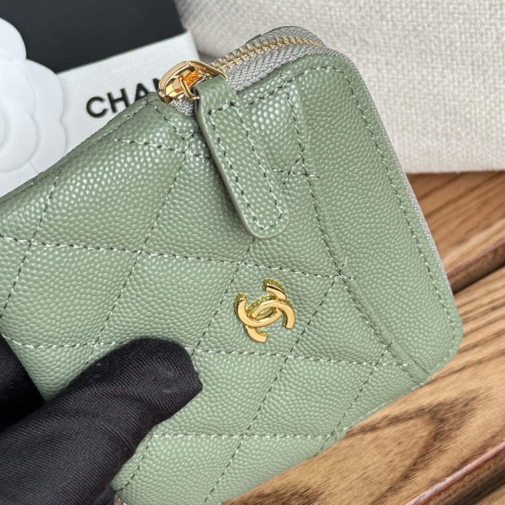 シャネル コピー ジップ コインパース 小銭入れ☆ ミニ財布 AP2061