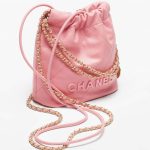 シャネル コピー CHANEL 22 ミニ ハンドバッグ コーラルピンク AS3980