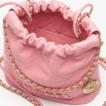 シャネル コピー CHANEL 22 ミニ ハンドバッグ コーラルピンク AS3980