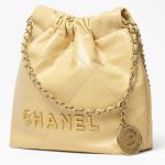 シャネル コピー CHANEL 22 ミニ ハンドバッグ イエロー AS3980