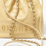 シャネル コピー CHANEL 22 ミニ ハンドバッグ イエロー AS3980