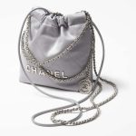 シャネル スーパーコピー CHANEL 22 ミニ ハンドバッグ グレー AS3980 シャネル スーパーコピー CHANEL 22 ミニ ハンドバッグ グレー AS3980