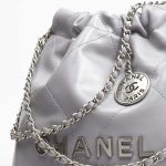 シャネル スーパーコピー CHANEL 22 ミニ ハンドバッグ グレー AS3980 シャネル スーパーコピー CHANEL 22 ミニ ハンドバッグ グレー AS3980
