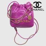 シャネル スーパーコピー CHANEL 22 ミニ ハンドバッグ パープル AS3980