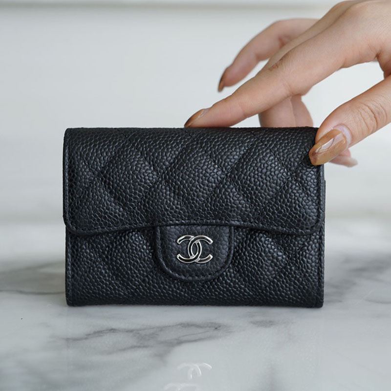 CHANEL 名刺入れ 楽天市場】CHANEL シャネル 名刺入れブラックキャビアスキン カード