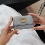CHANEL 19 スーパーコピー フラップ カードケース ミニ財布 AP1790