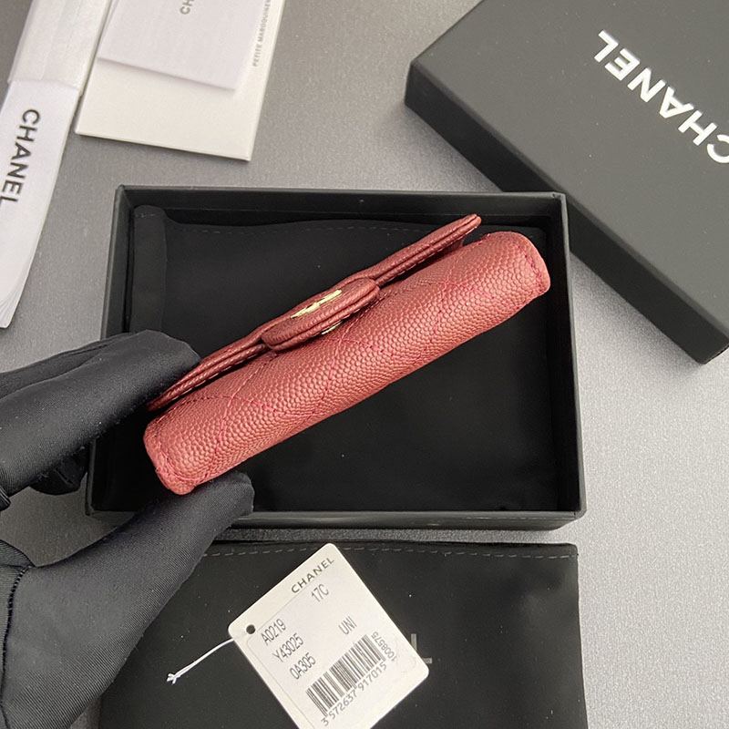 シャネル 小銭入れ コピー マトラッセ カードケース ボルドー AP0214