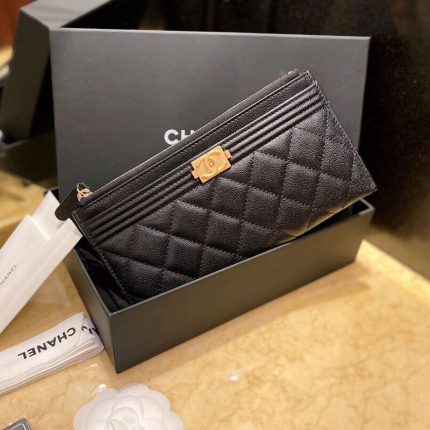 シャネルスーパーコピー 長財布 ポーチ ボーイシャネル A81254