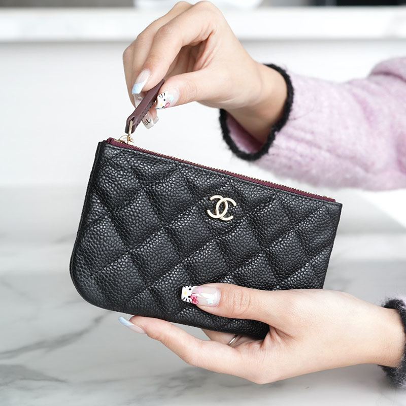 シャネル スーパーコピー ミニポーチ カードコインケース A82365