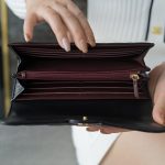 シャネルコピー 長財布 フラップ マトラッセ ココマーク ラムスキ A80758