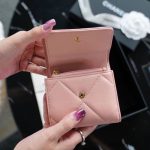 シャネル19 ミニ財布 三つ折り コピー フラップウォレット AP1789