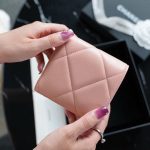 シャネル19 ミニ財布 三つ折り コピー フラップウォレット AP1789