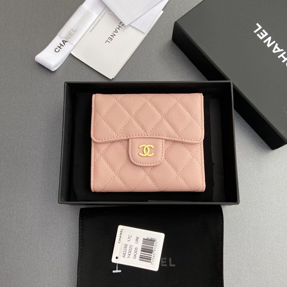 CHANEL 三つ折り財布 ビコローレ ココマーク シャネル マトラッセ シャネル 三つ折り財布 マトラッセ ココマーク キャビアスキン A82288
