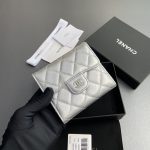 シャネル スーパーコピー 三つ折り財布 マトラッセ ココマーク A82288