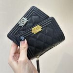 シャネルスーパーコピー コンパクト財布☆三つ折り A80734