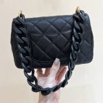 シャネル スーパーコピー ミニ フラップバッグ AS4788 ブラック