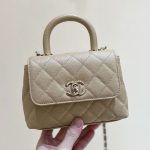 シャネル スーパーコピー CHANEL ココハンドル ミニバッグ ベージュ AP4244