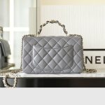 シャネルスーパーコピー スモール トップハンドル フラップ バッグ AS3829