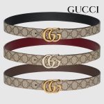 グッチスーパーコピー〔GGマーモント〕リバーシブル ベルト 659417