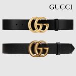グッチスーパーコピー ダブルG シャイニーバックル ワイド ベルト ‎406831
