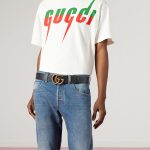 グッチスーパーコピー ダブルG シャイニーバックル ワイド ベルト ‎406831