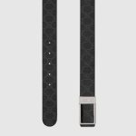 グッチコピー レクタングル バックル付き リバーシブル ベルト ‎820724 92TIC