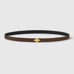 ヴィトンコピー ベルト･LV ミニ フラワーグラム 15MM リバーシブル M8796 M4196