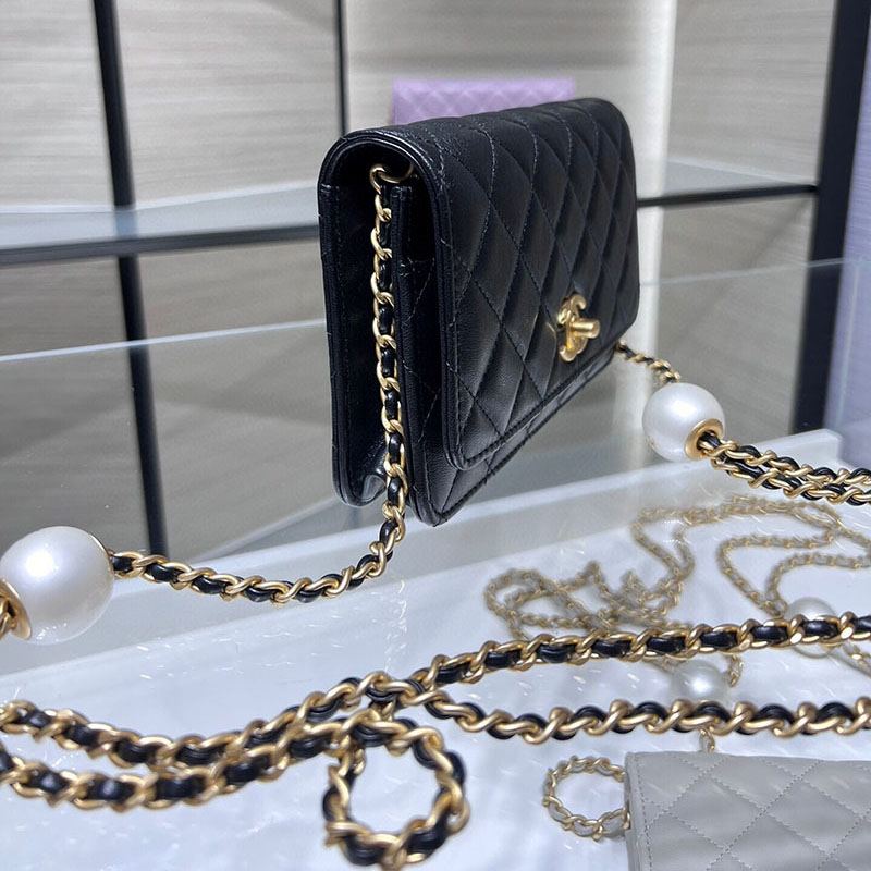 シャネルスーパーコピー チェーンウォレット ブラック AP3964 B16719