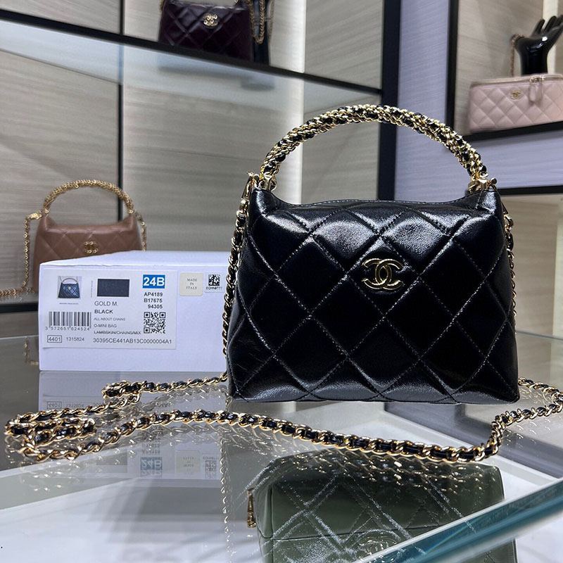 シャネル コピー ハンドルクラッチ チェーンクラッチ バッグ AP4189