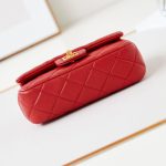 シャネルスーパーコピー  ミニ フラップ バッグ ラムスキン & パール AS4947
