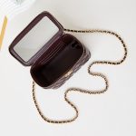 シャネル スーパーコピー ハンドル バニティケース ラムスキン AP4168 B17675