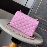 シャネルスーパーコピー 25P Wチェーン スモールフラップバッグ ピンク AS5240 シャネルスーパーコピー 25P Wチェーン スモールフラップバッグ ピンク AS5240