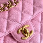 シャネルスーパーコピー 25P Wチェーン スモールフラップバッグ ピンク AS5240 シャネルスーパーコピー 25P Wチェーン スモールフラップバッグ ピンク AS5240