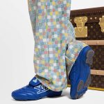 ルイヴィトン スーパーコピー LV フットプリント サッカー スニーカー 1AHD