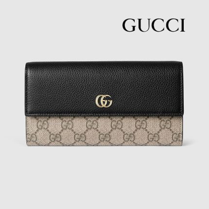 グッチ コピー ダブルG バイカラー コンチネンタルウォレット 456116