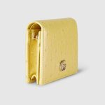 グッチコピー ダブルG オーストリッチ カードケース ウォレット 456126