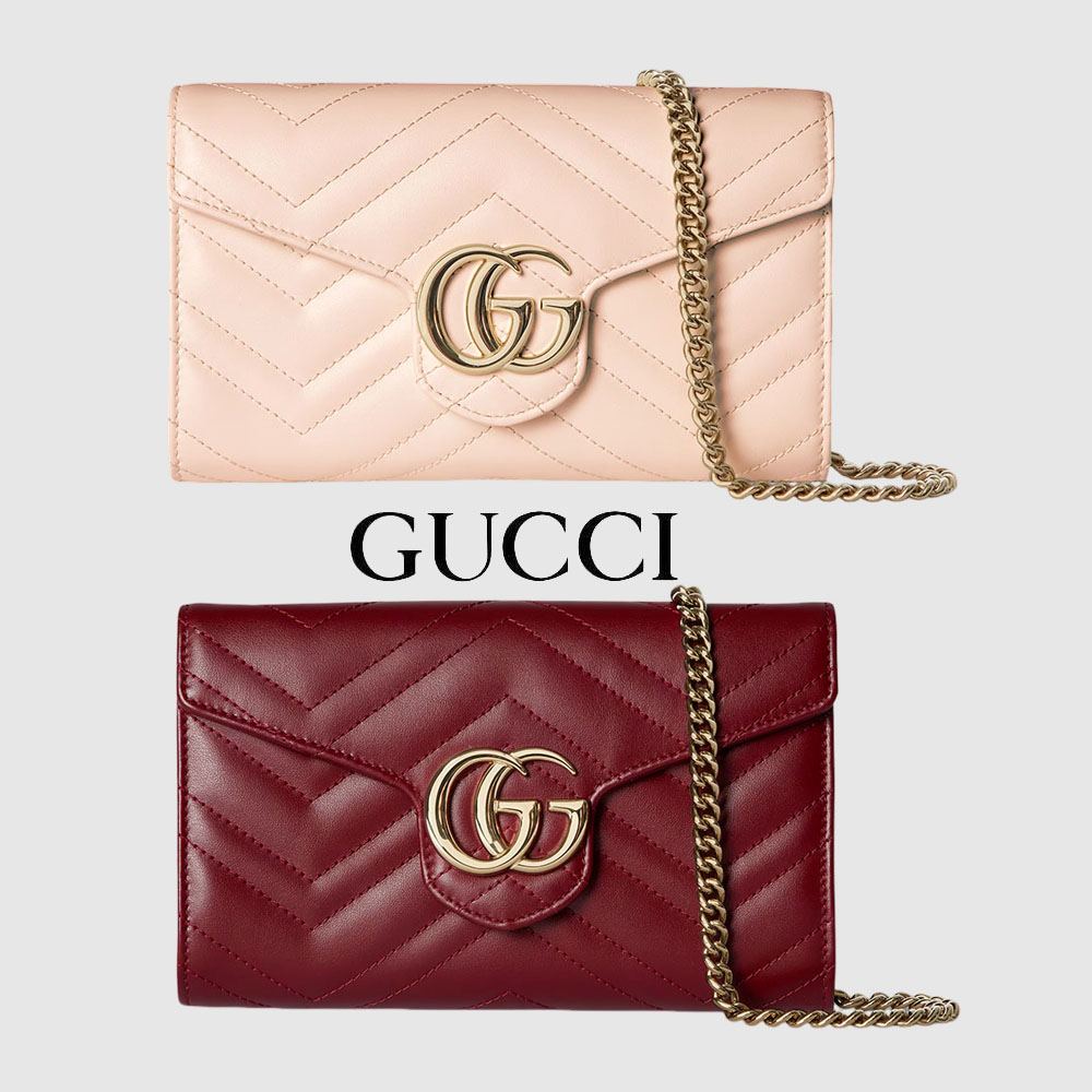 グッチスーパーコピー ダブルG チェーンウォレット ‎837745